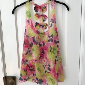 NWOT LF Floral Top